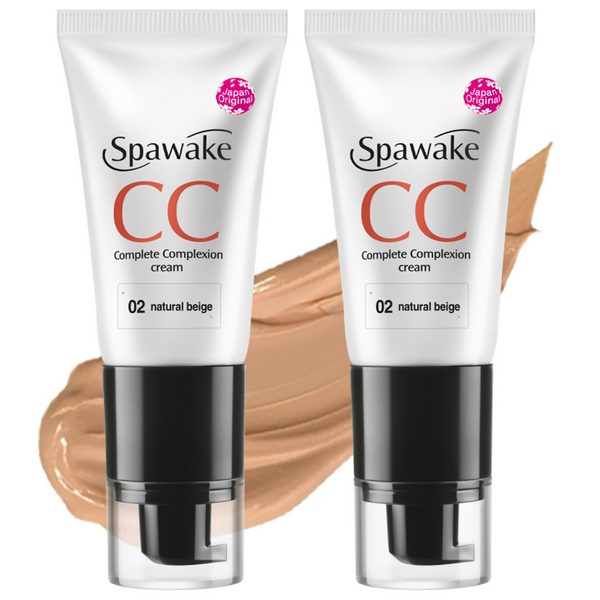 Spawake Cc Cream 02 Natural Beige With Spf 32/Pa++ - Distacart