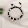 NVR Men & Women Pearl Evil Eye Adjustable Bracelet - Distacart