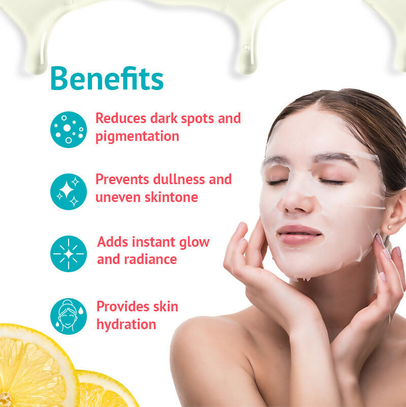 Chicnutrix Korean Clear Skin Routine Combo - Super C + Illume Sheet Mask - Distacart