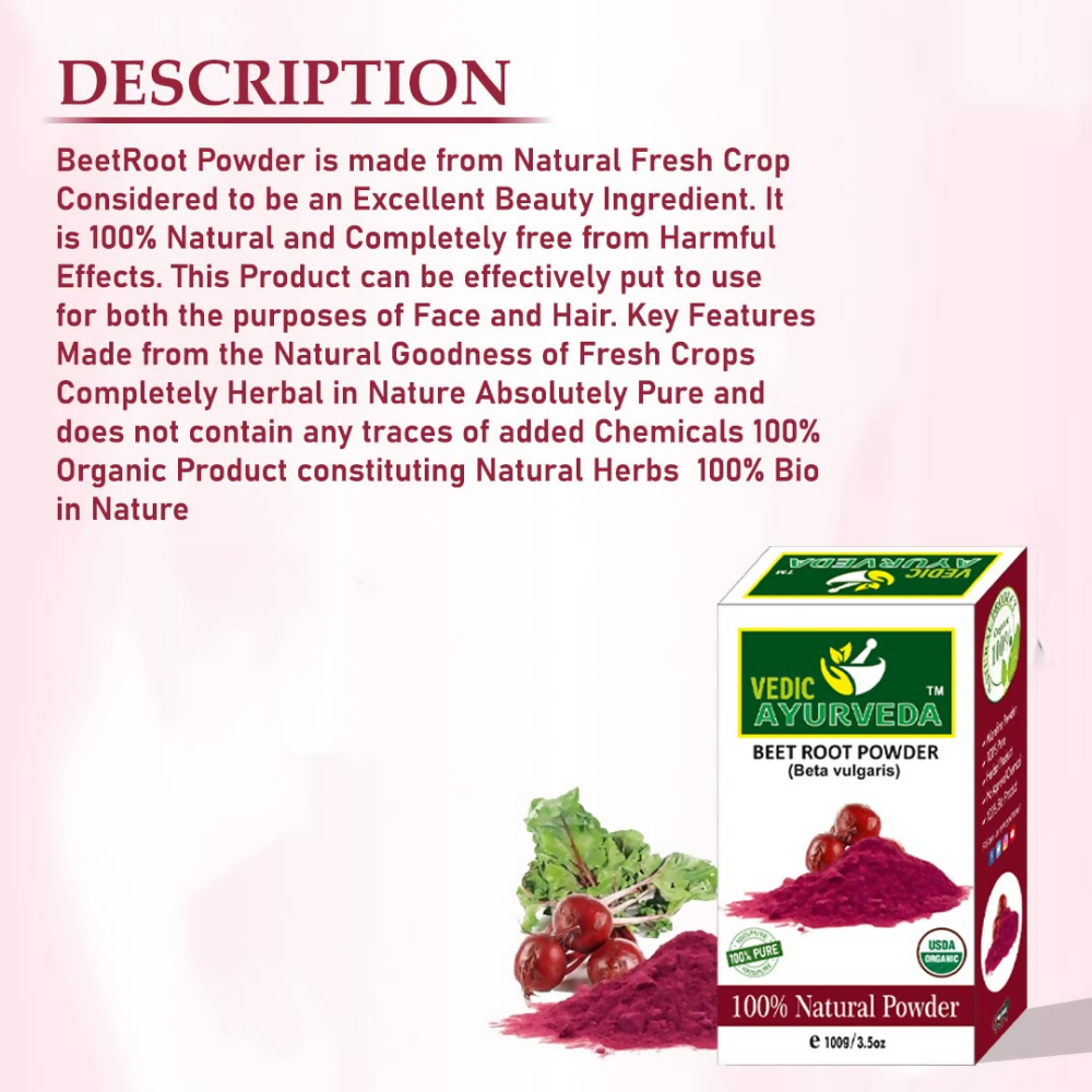 VedicAyurveda BeetRoot Powder - Dista