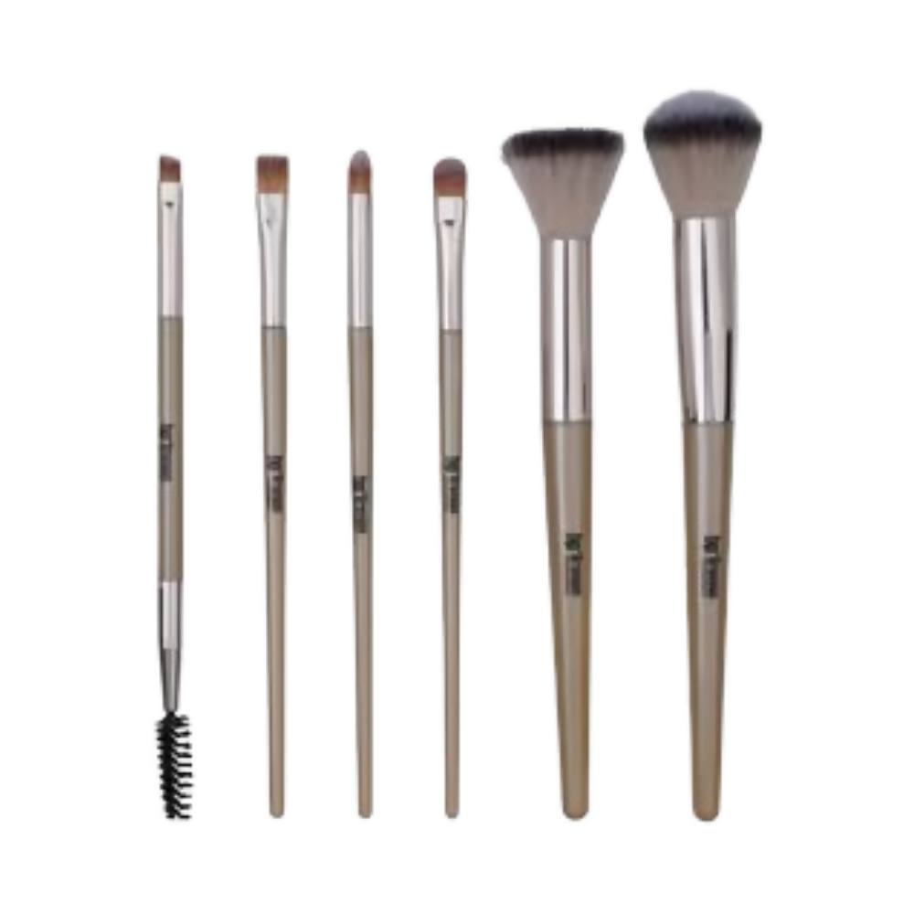 Bronson Professional 6Pc Face & Eye Brush Easy Blending - Dista
