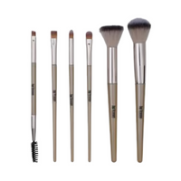 Bronson Professional 6Pc Face & Eye Brush Easy Blending