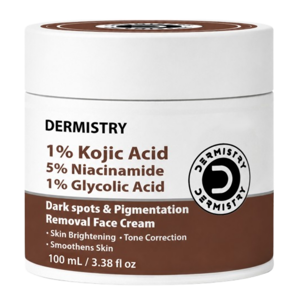 Dermistry 1% Kojic Acid 5% Niacinamide Glowing Skin Face Cream - Dista