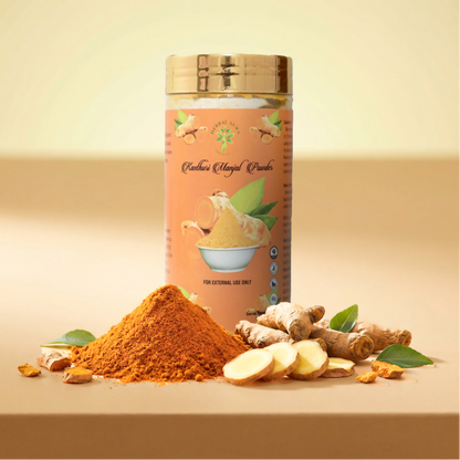 Herbal Aura Kasthuri Manjal Powder - Distacart