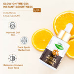 Thumbnail for VI-JOHN Prakritik Vitamin C Face Serum Brightening, Anti-Aging & Glowing Skin, 100% Bio-Actives