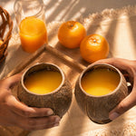 Thumbnail for Thenga Handmade Large Coconut Shell Cups - Dista