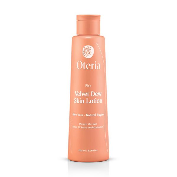 Oteria Luxury Velvet Dew Skin Lotion Luxurious Hydration with Aloe Vera up to 72-hour moisturization - Distacart