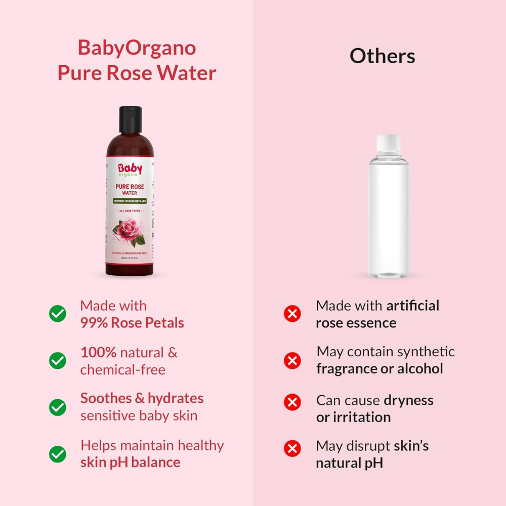 Babyorgano Ayurvedic Rose Water - Dista