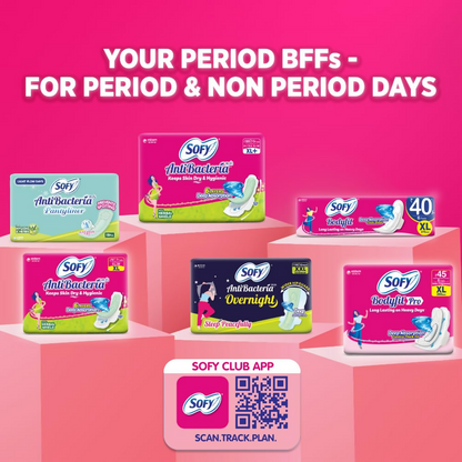 Sofy AntiBacteria Sanitary Pads For Women - Distacart