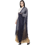 Thumbnail for A R SILK Cotton Square Regular Dupatta Dark Gray Color Dupatta or Chunni