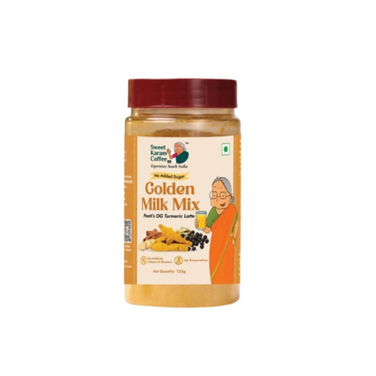 Sweet Karam Coffee Paati's Golden (Turmeric) Milk Mix - Distacart
