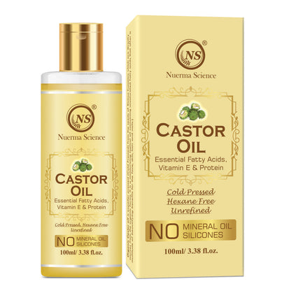 Nuerma Science Castor Oil For Hair & Body - Distacart