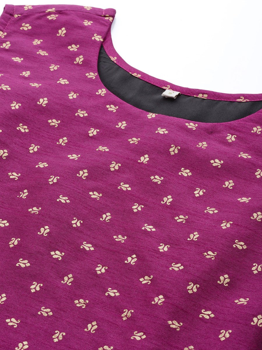 Ahalyaa Ethnic Print Tunic - Distacart