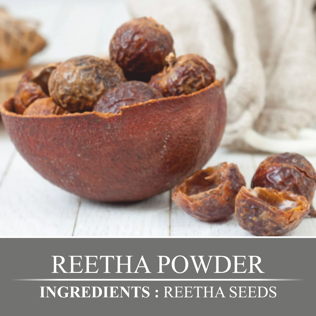 Nuerma Science Reetha powder For Skin & Hair - Distacart