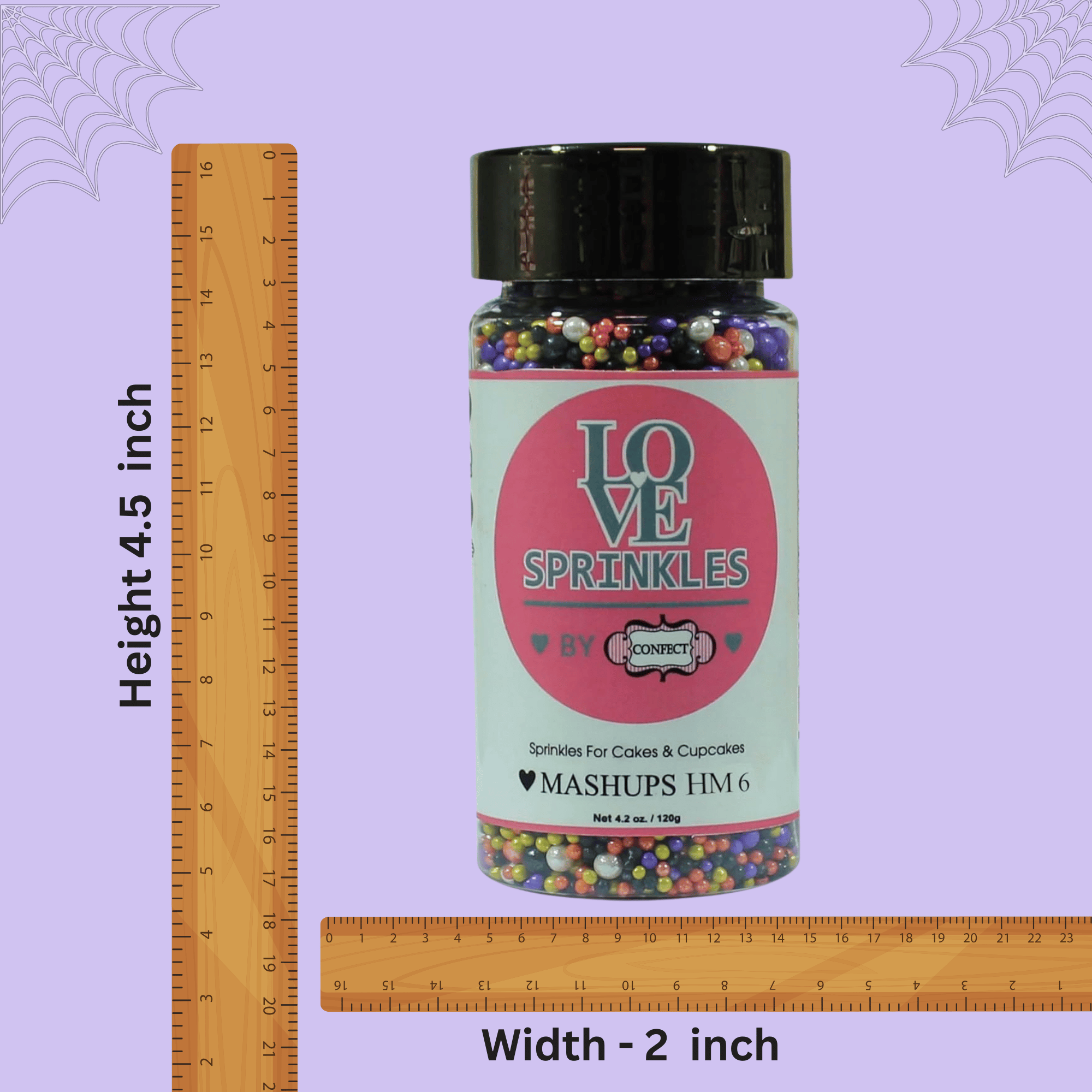 halloween sprinkles mashup hm 8 120 gms