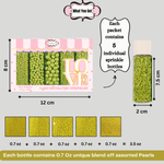 Thumbnail for confect sprinkles for cakes cupcakes decoration usp 8holy green copy