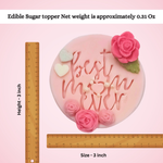 Thumbnail for confect celebration toppers for cakes cupcakes 100gms mday topper 01