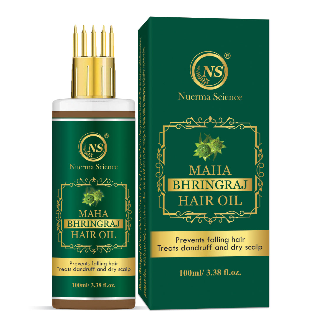 Nuerma Science Maha Bhringraj Hair Oil - Distacart