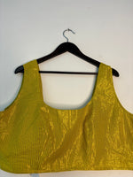 Thumbnail for trueBrowns Lime Metallic Blouse