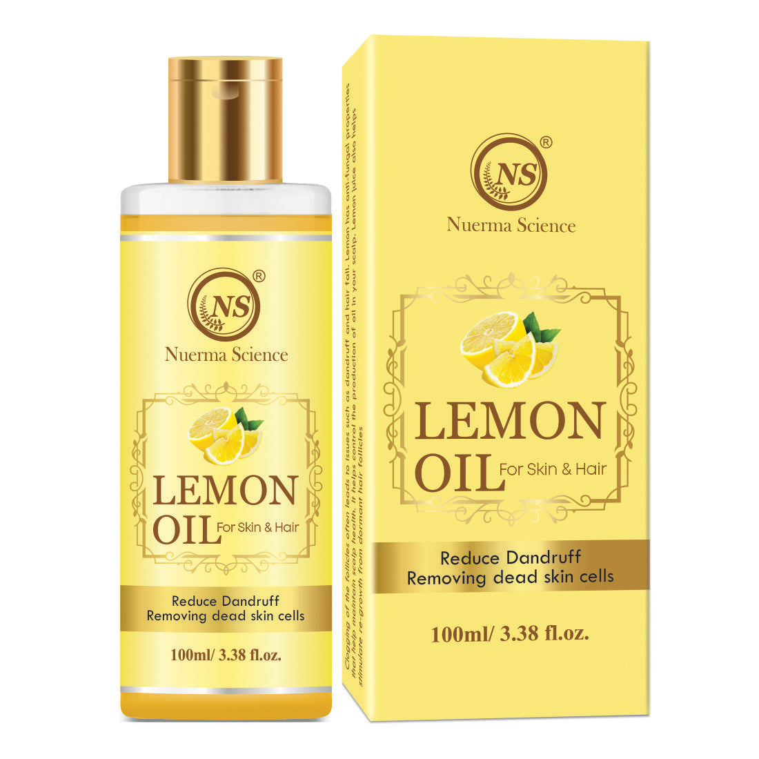 Nuerma Science Lemon Oil For Skin & Hair - Distacart