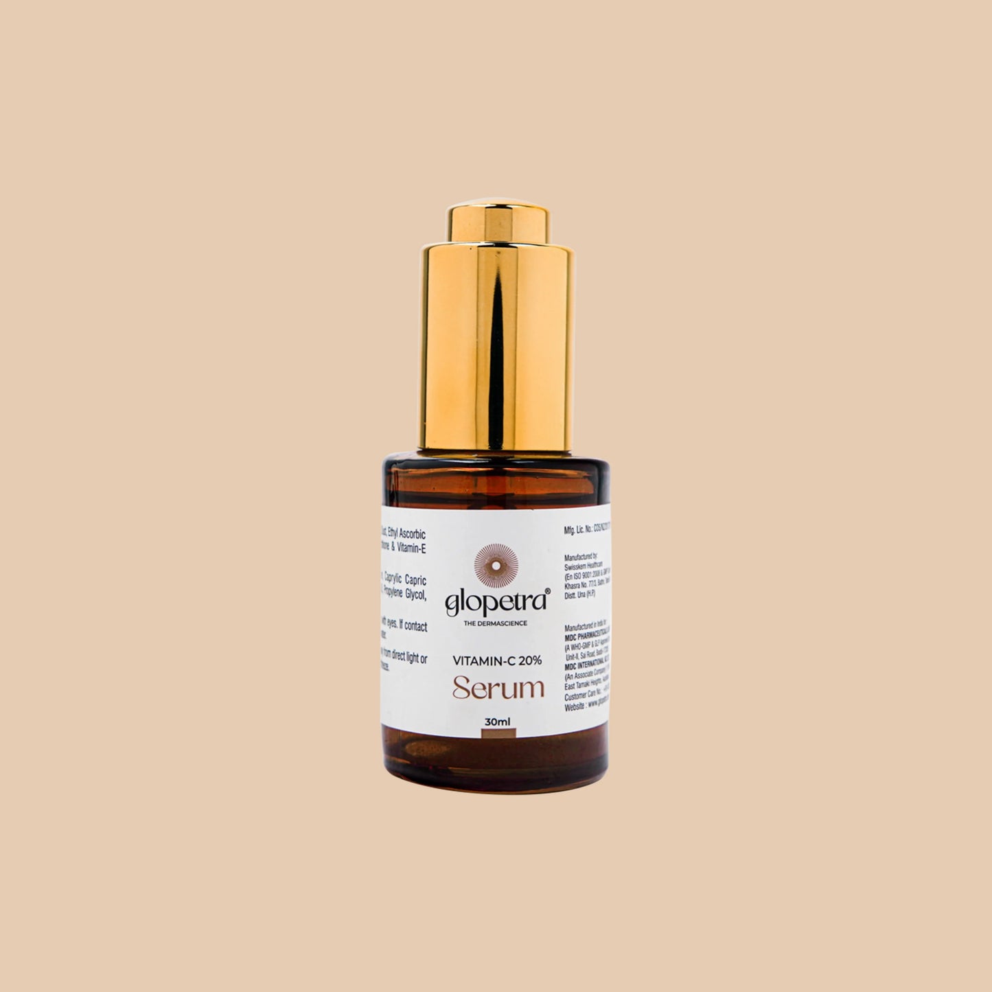 Glopetra Vitamin C Serum For Dull Skin - Dista