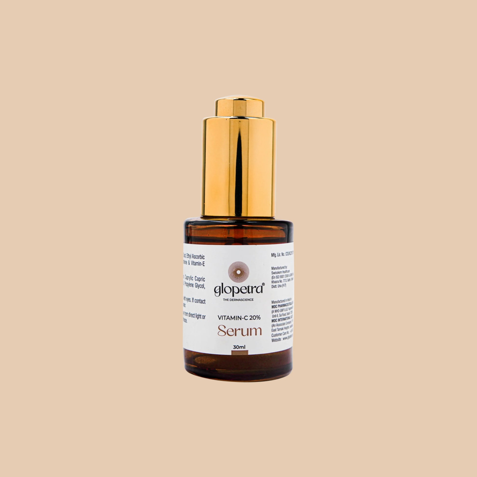 Glopetra Vitamin C Serum For Dull Skin - Dista