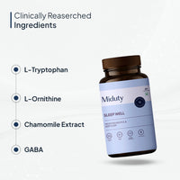 Thumbnail for Miduty by Palak Notes Sleep Well Capsules - Distacart