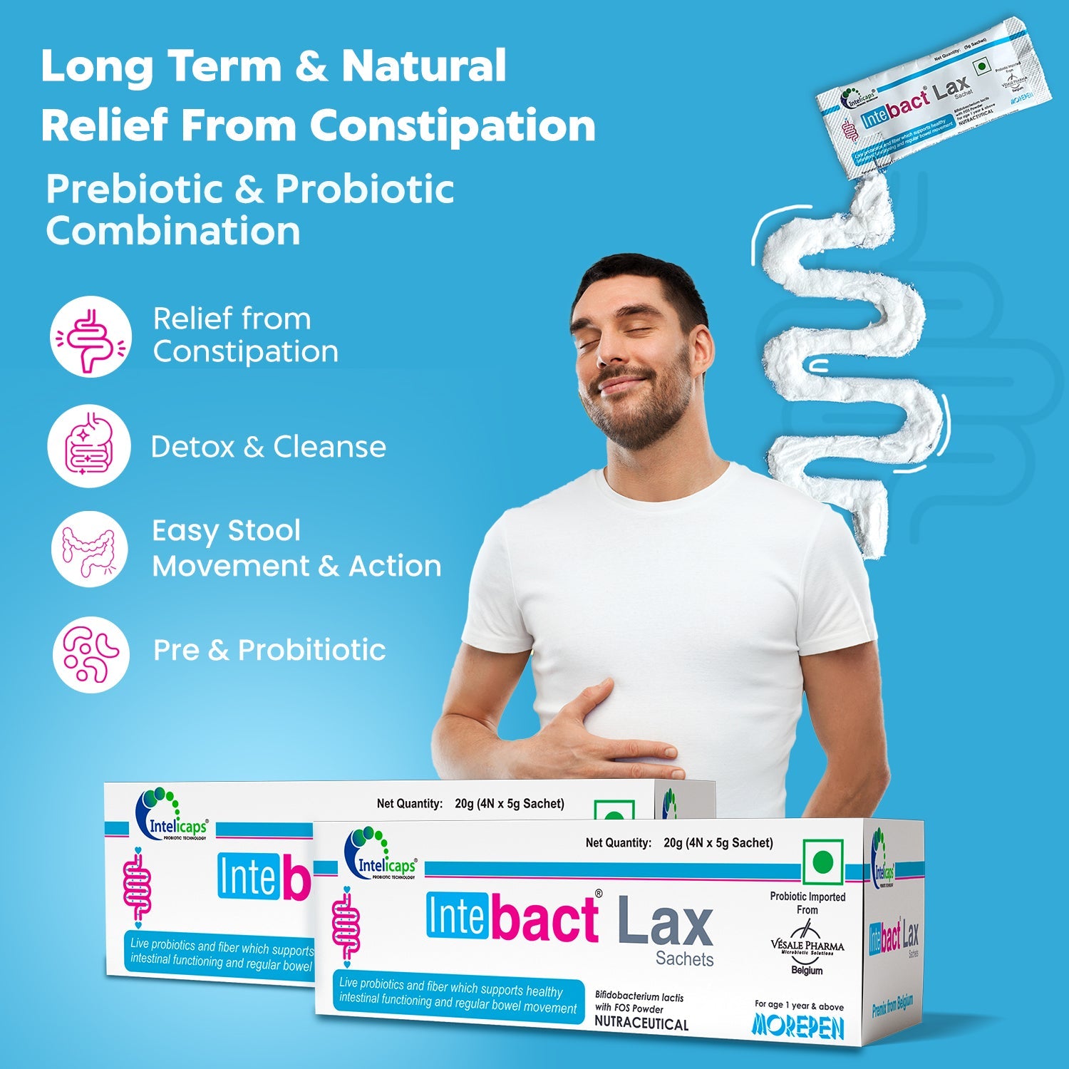 Dr. Morepen Probiotics & Laxative For Men And Women