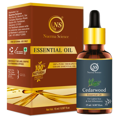 Nuerma Science Cedarwood Essential Oil - Distacart