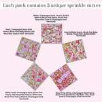 Thumbnail for confect girls baby shower sprinkles edible sprinkles pack of 5 baby shower 14