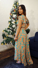 Thumbnail for Noroke Bamboo Flowy Floral Dress - Printed - Distacart