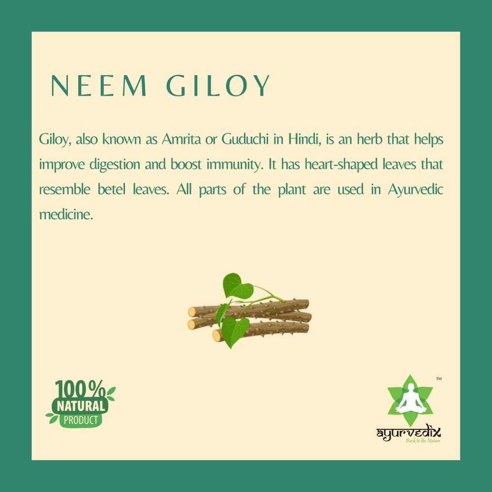 Ayurvedix Neem Giloy Ark - Distacart