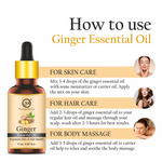 Thumbnail for Nuerma Science Pure Ginger Oil For Skin, Body & Hair Care