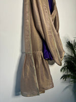 Thumbnail for trueBrowns Lilac Tissue Pre-Stitched Saree
