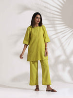 Thumbnail for trueBrowns Lime Slub Co-ord Set