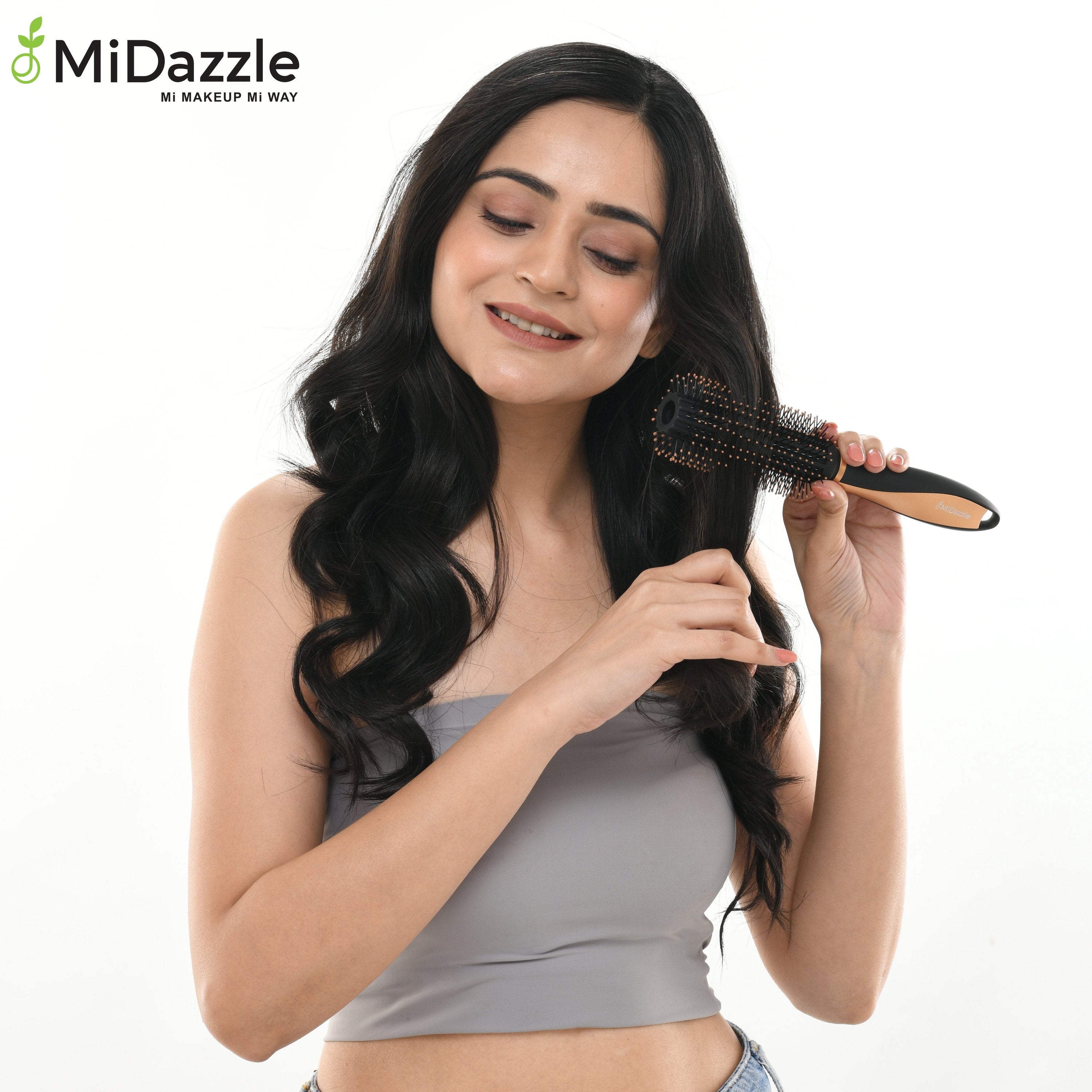 MiDazzle Hair Brush (Luxe) MIHB0008 - Distacart