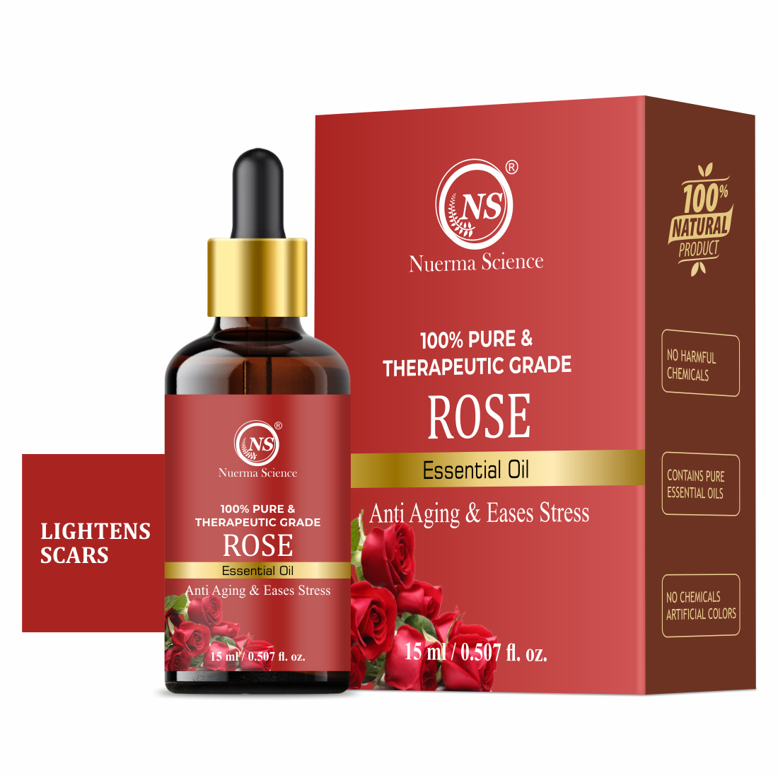 Nuerma Science Rose Essential Oil - Distacart