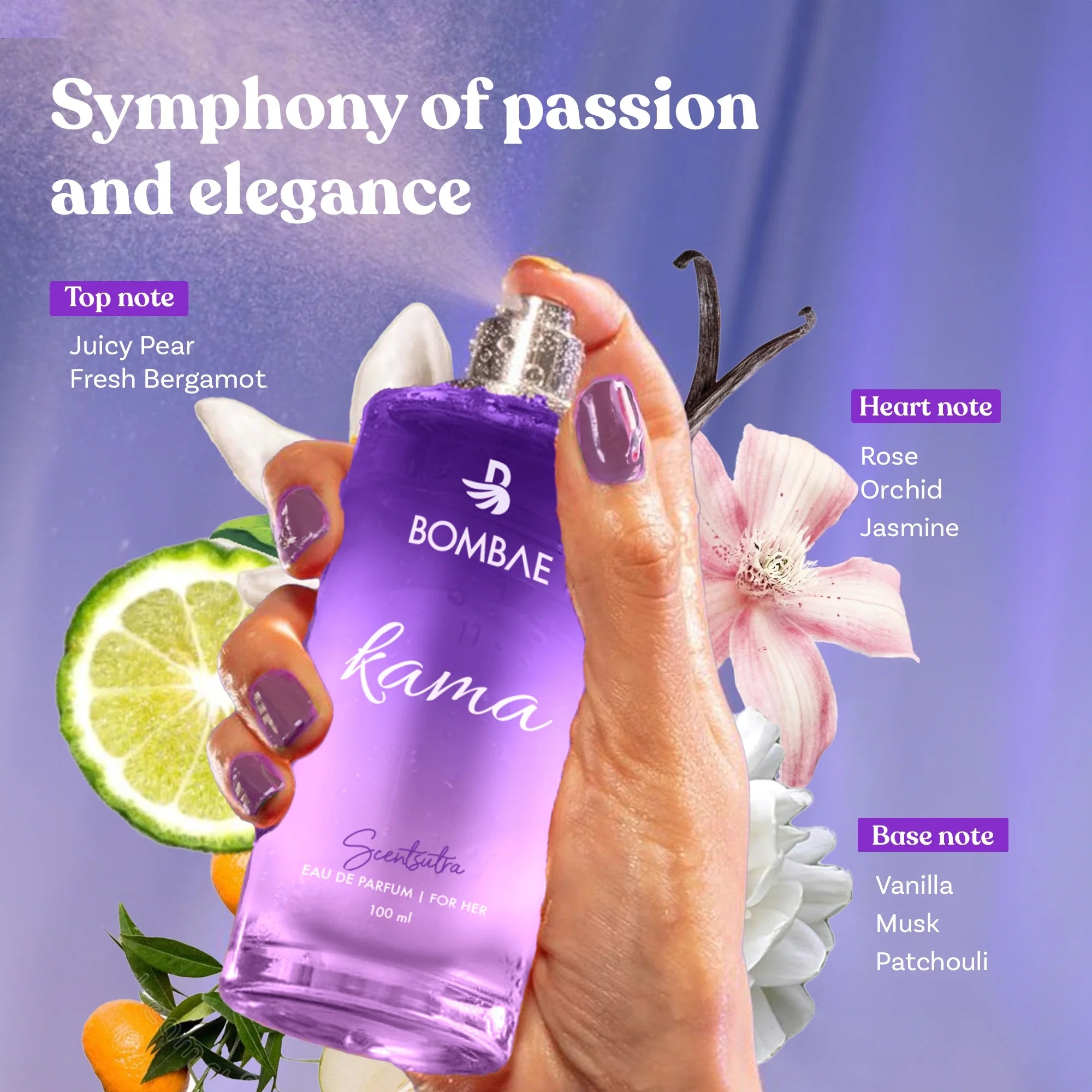 Bombae Kama EDP Fragrance For Her - Dista