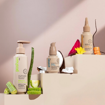 Poshan Skincare Your Daily Poshan 2-Min Essentials Routine! - Dista