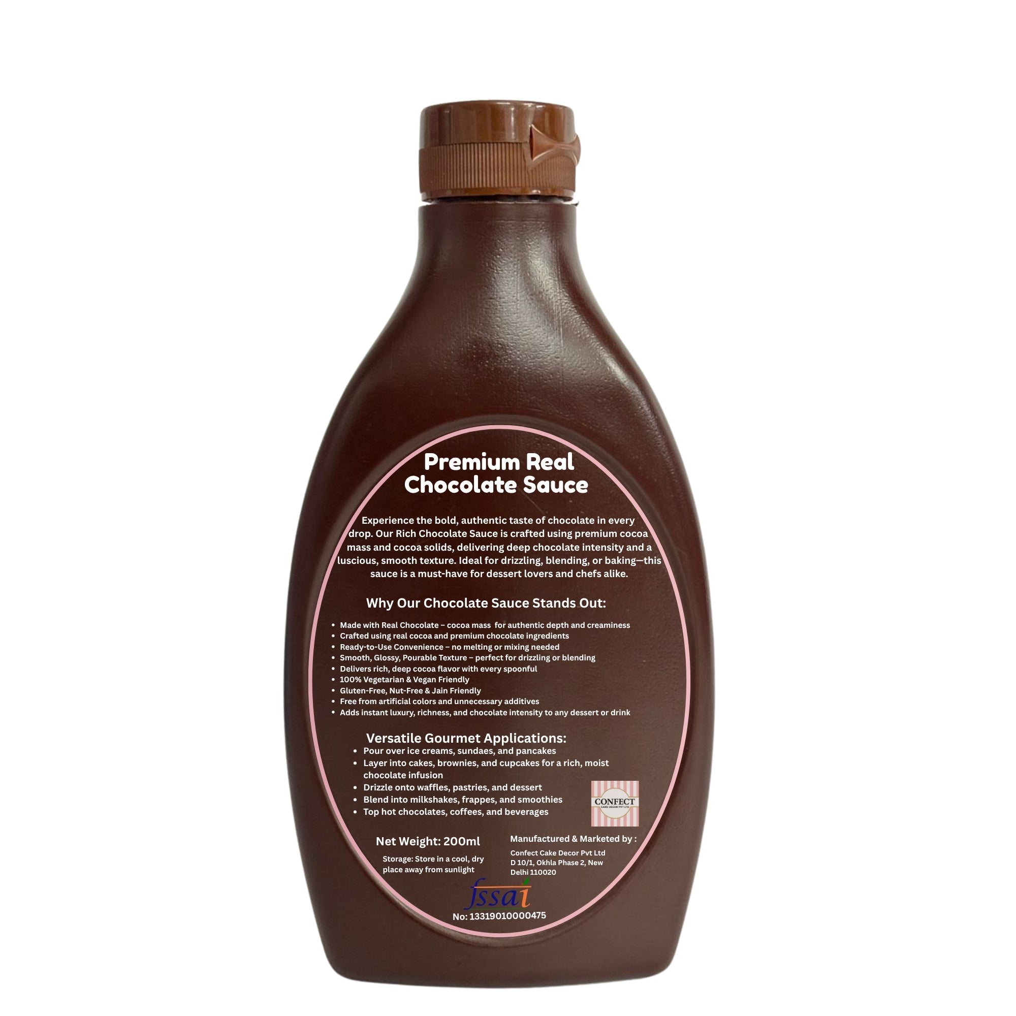chocolate sauce