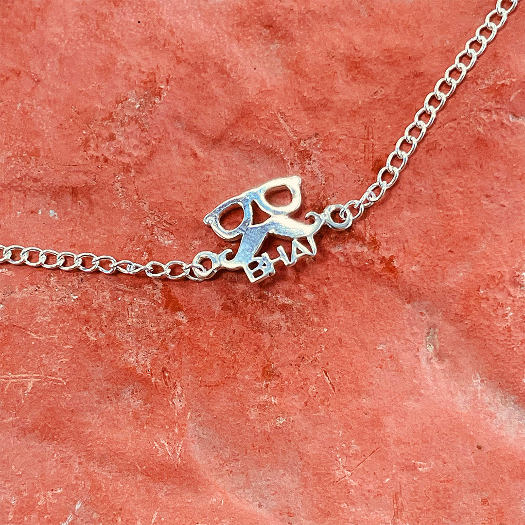 trueBrowns 925 Sterling Silver Chashmish Bhai Silver Chain Rakhi - Distacart