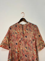 Thumbnail for trueBrowns Beige Flared Kurta Set