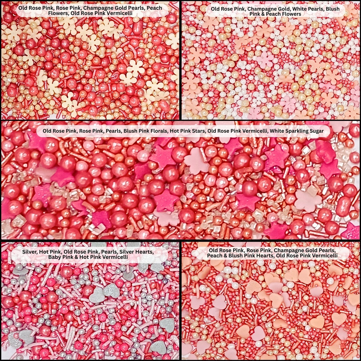valentine sprinkles vs multipack 15 100 gms