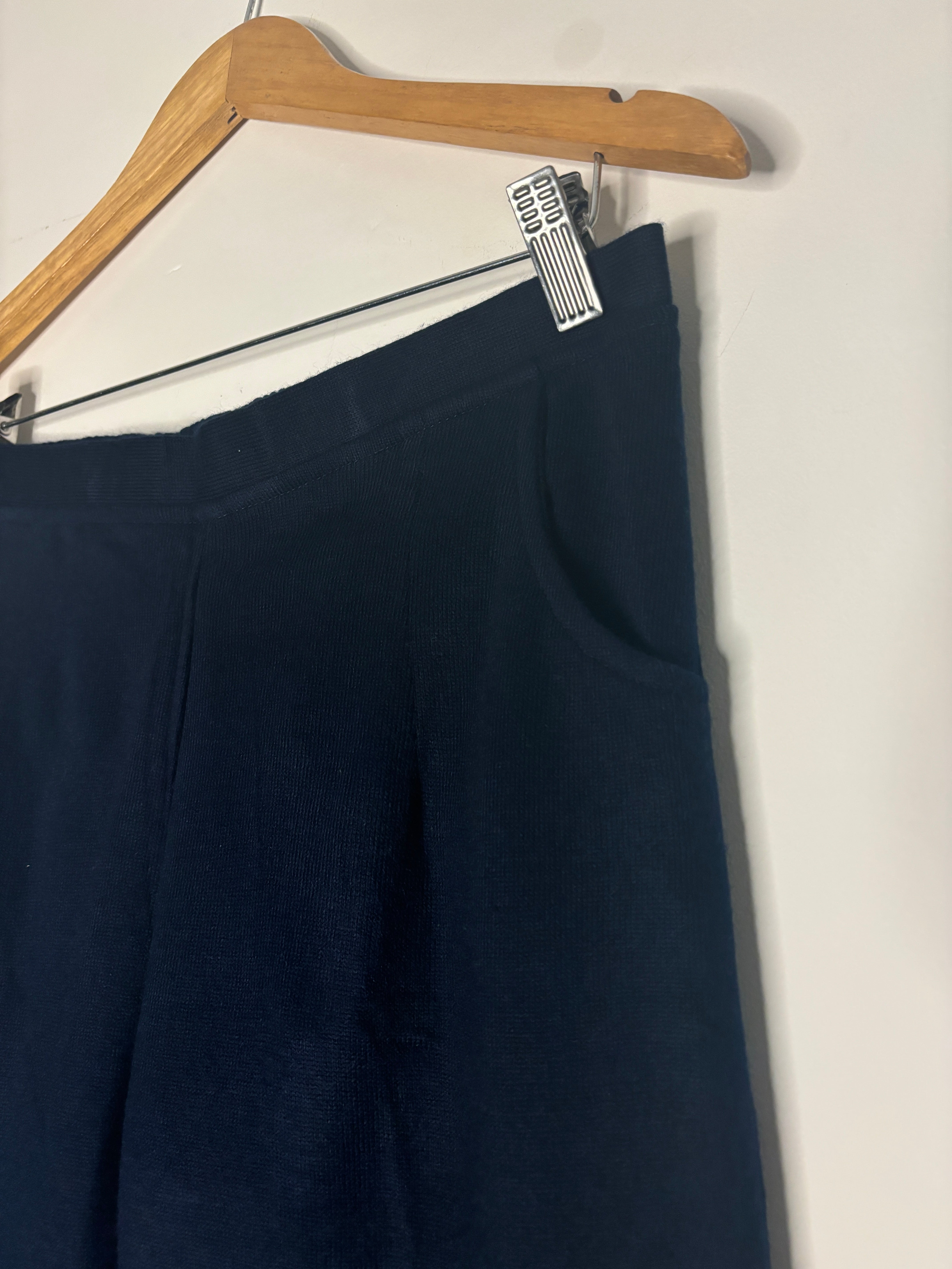 trueBrowns Blue Wollen Pant - Distacart