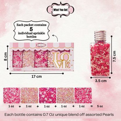 valentine sprinkles vs multipack 14 100 gms