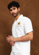 Thumbnail for Fabmade Sunbloom Ivory Shirt - Distacart