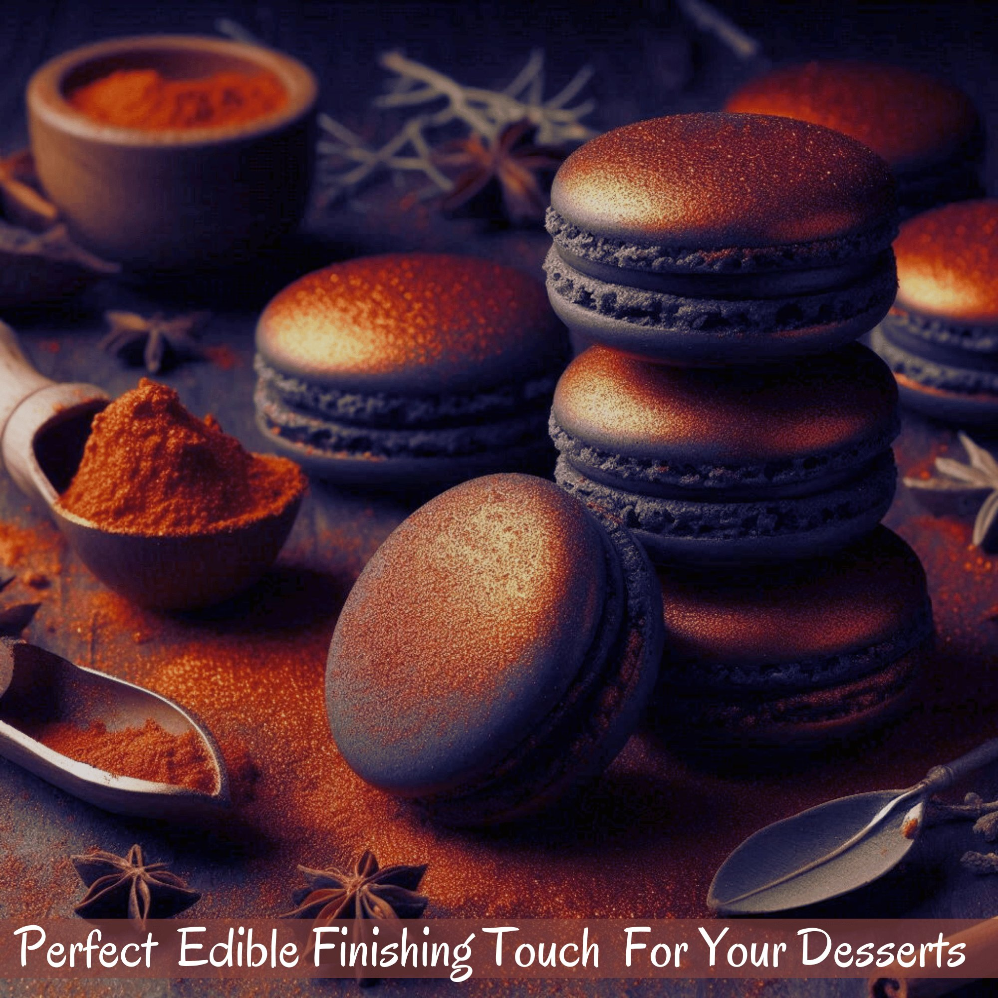 confect chestnut bronze luster dust br b 5 g b