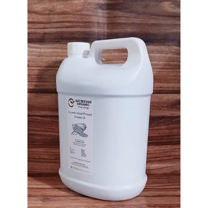 Satjeevan Organic Wood-Pressed Sesame Oil - Distacart