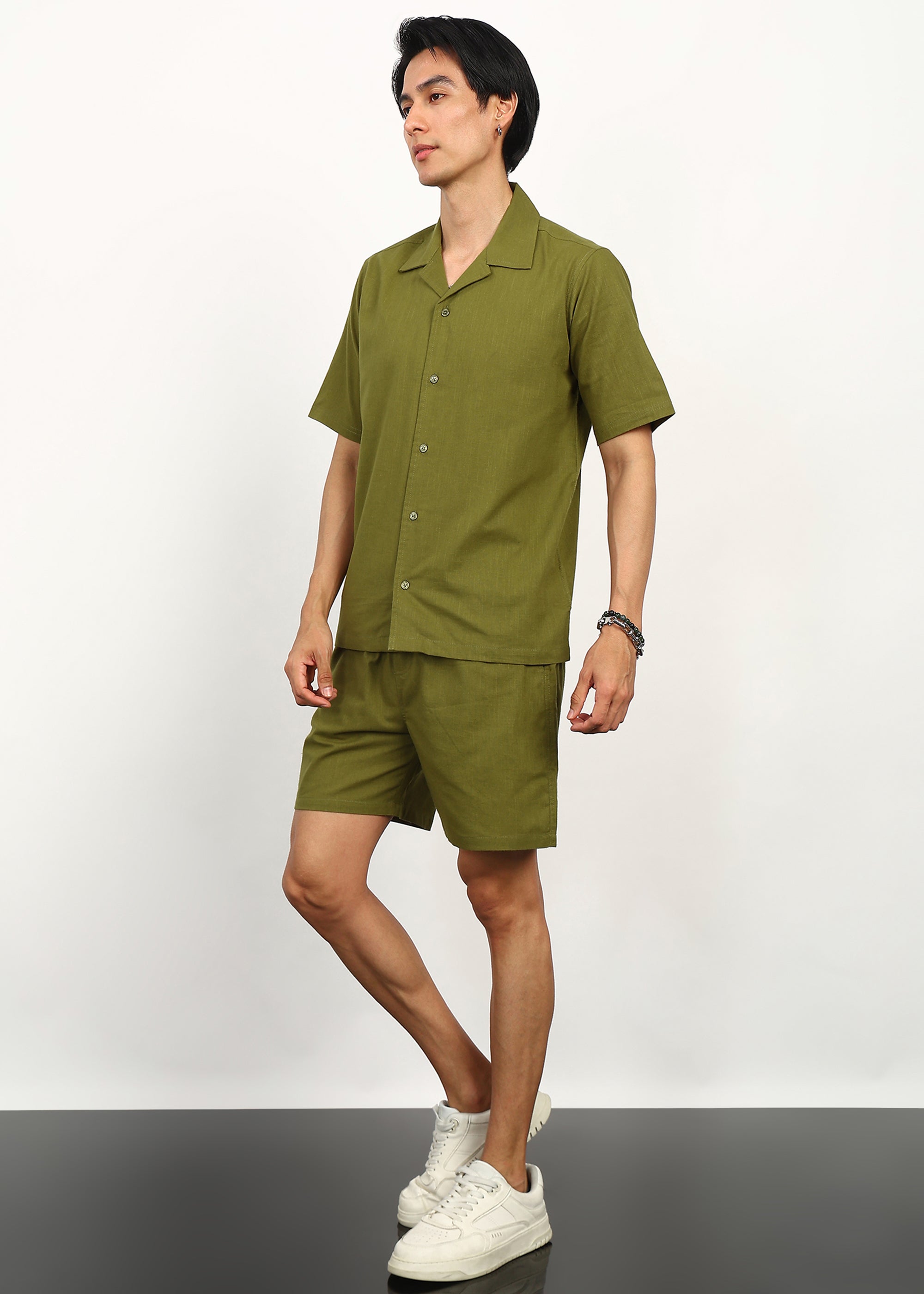Fabmade Olive Ease Co-Ord Set - Distacart