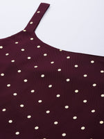 Thumbnail for Ahalyaa Geometric Printed Net Tunic With Lace Inserts - Distacart